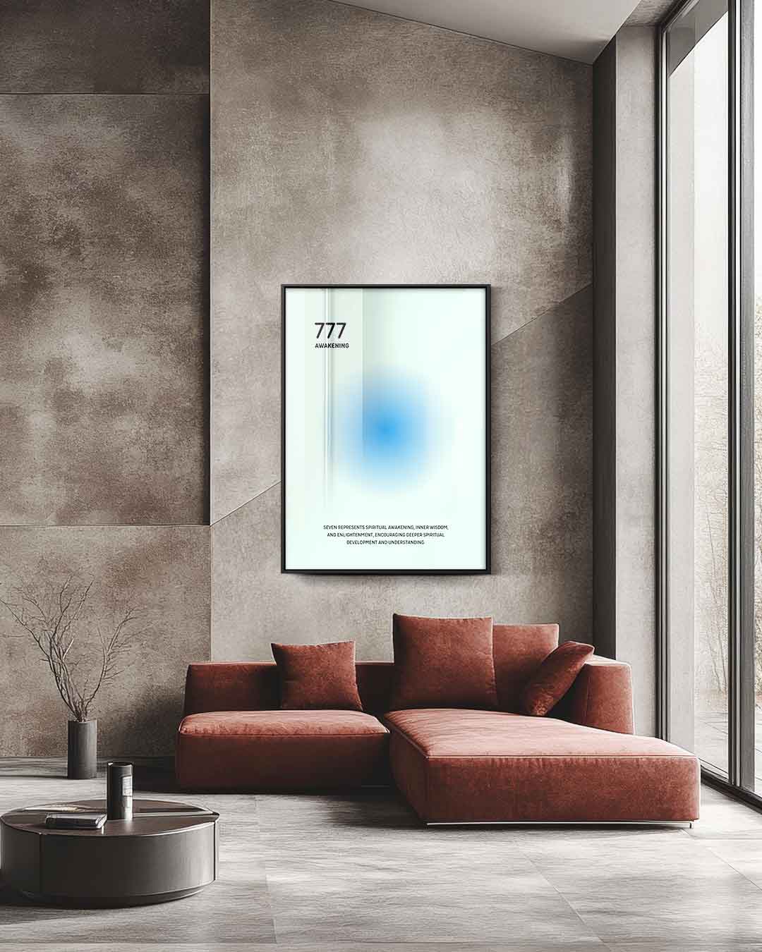 Spirituele Ontwaking 777 Kunstwerk-canvas-dibond-plexiglas-wanddecoratie-WallArtistic