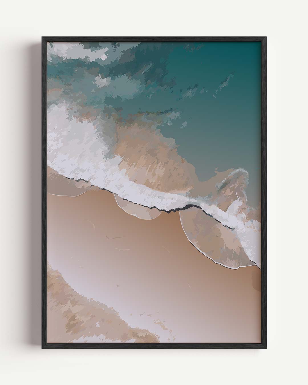 Dromerige Zee Aan De Kust Poster