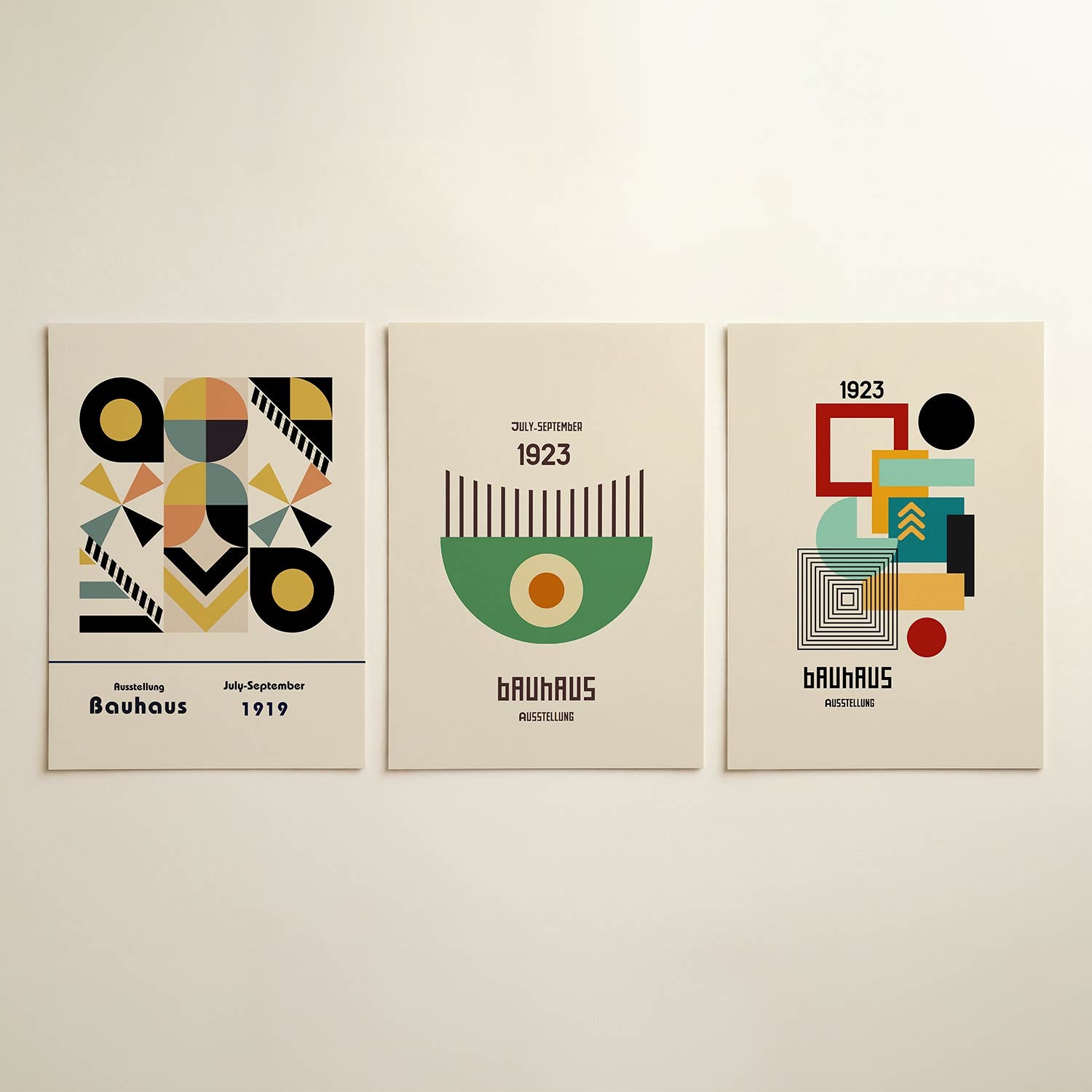 Vorm en kleur Posterset