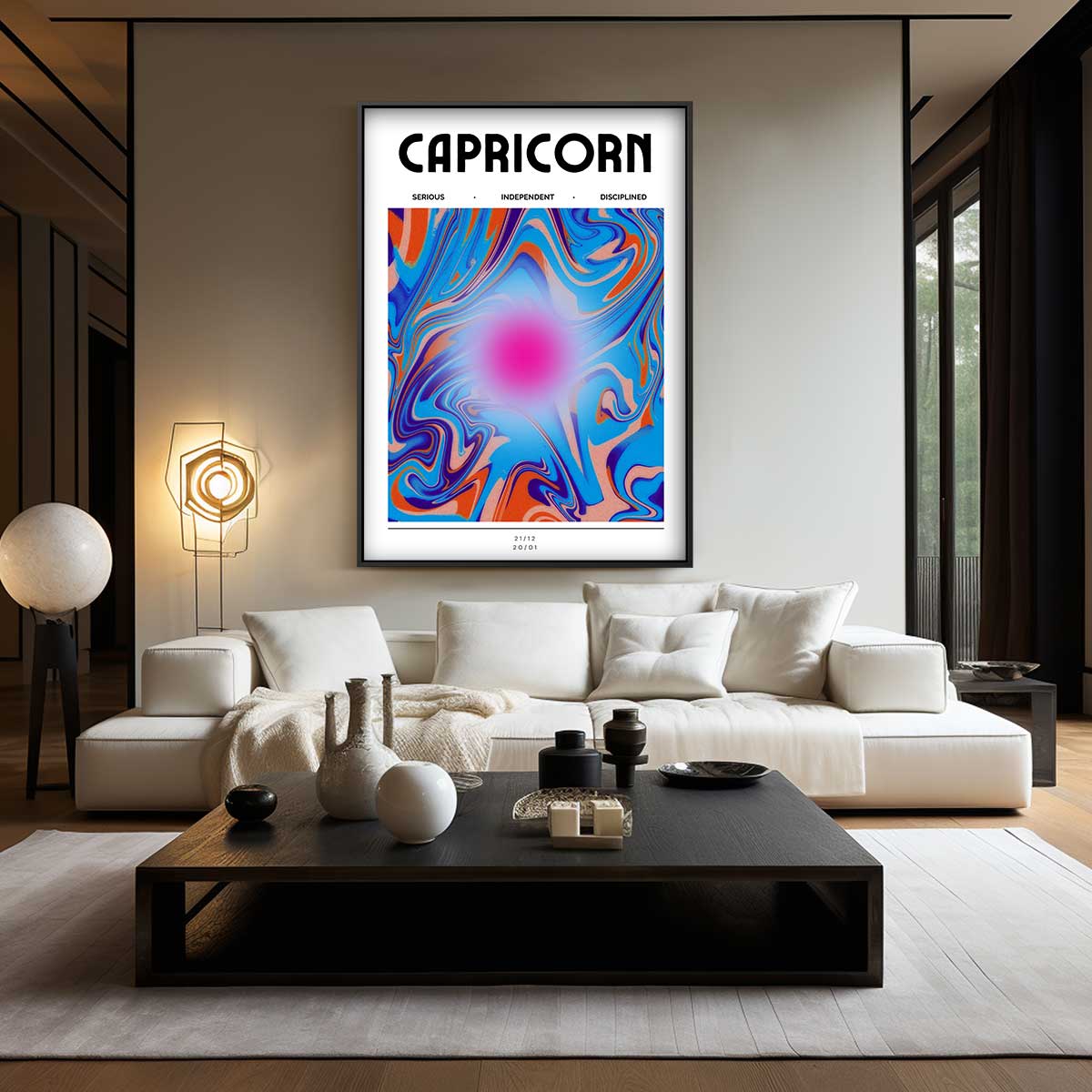 Abstract kunstwerk Kunstwerk-canvas-dibond-plexiglas-wanddecoratie-WallArtistic