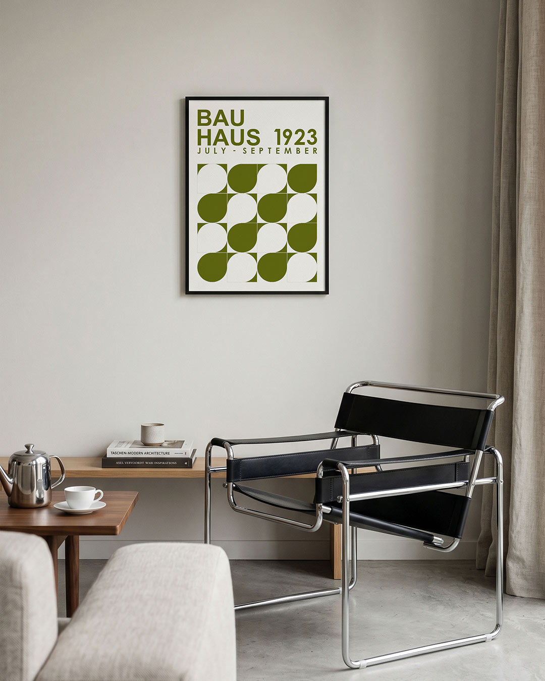Vormritme en kleur Poster