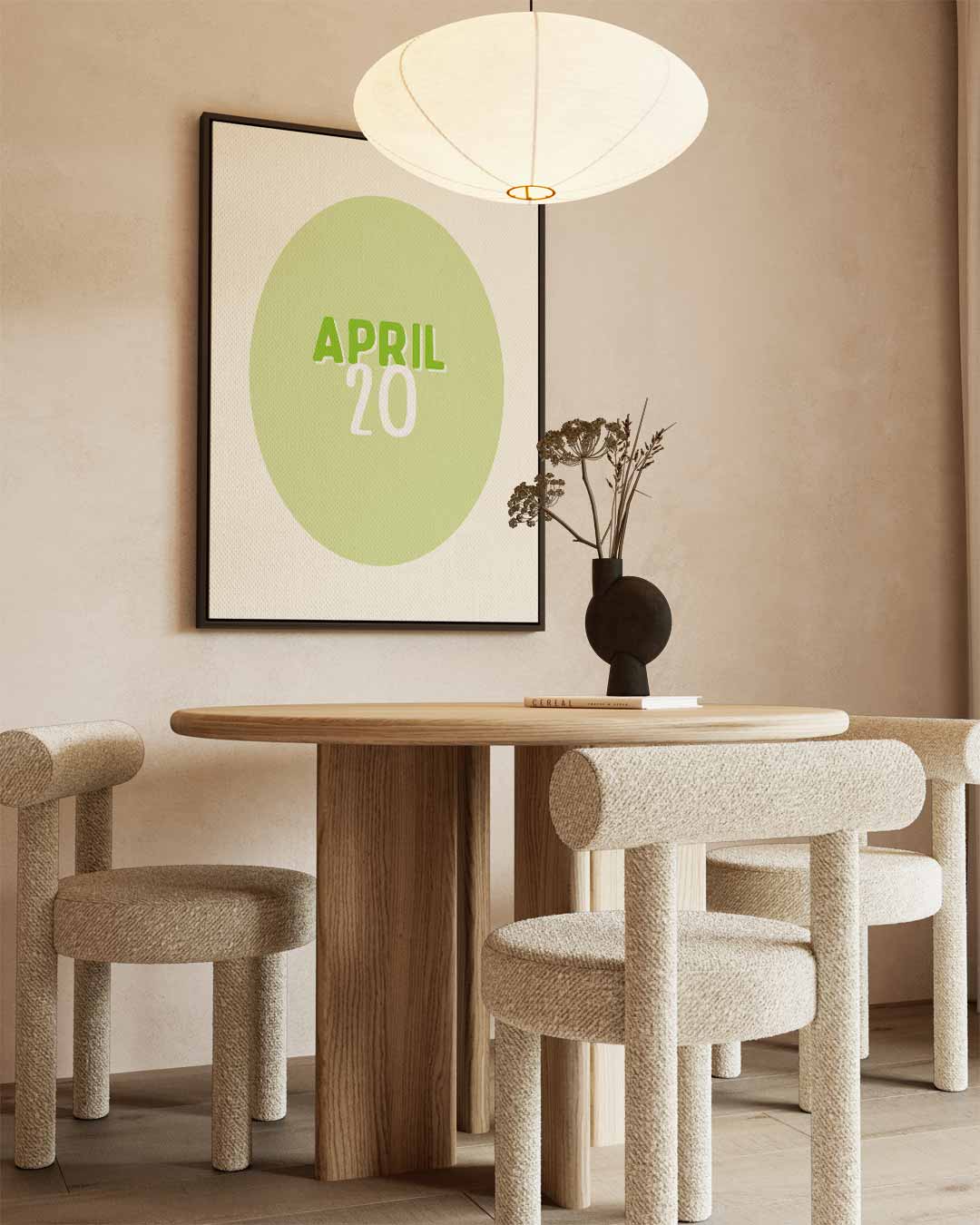 April 20 - Frisse Wanddecoratie Kunstwerk-canvas-dibond-plexiglas-wanddecoratie-WallArtistic