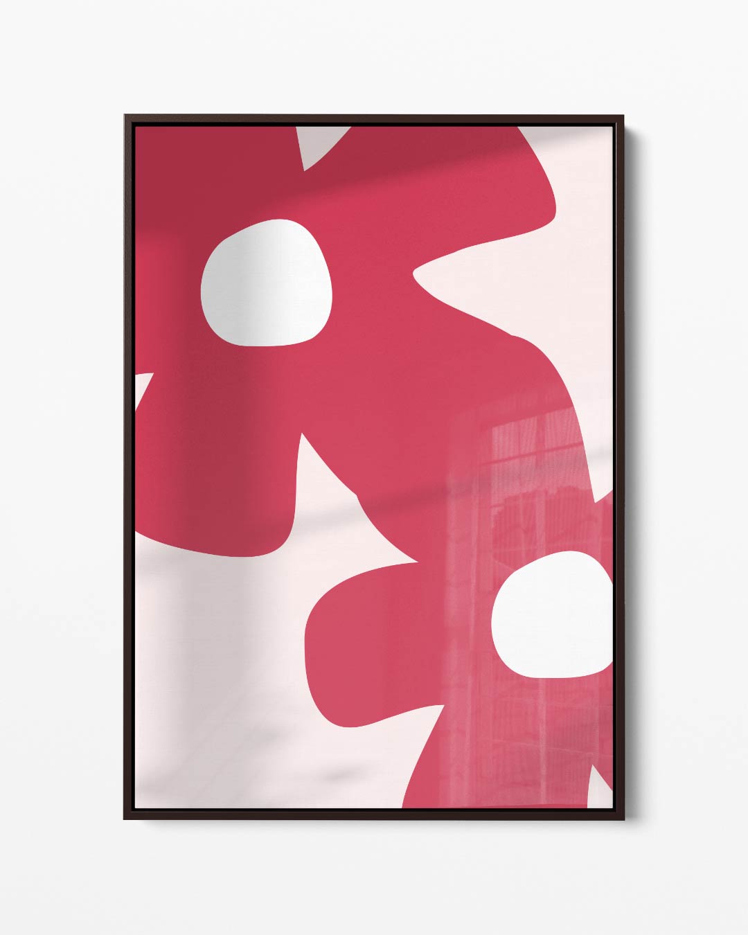 Bloemenpracht in Roze Kunstwerk-canvas-dibond-plexiglas-wanddecoratie-WallArtistic
