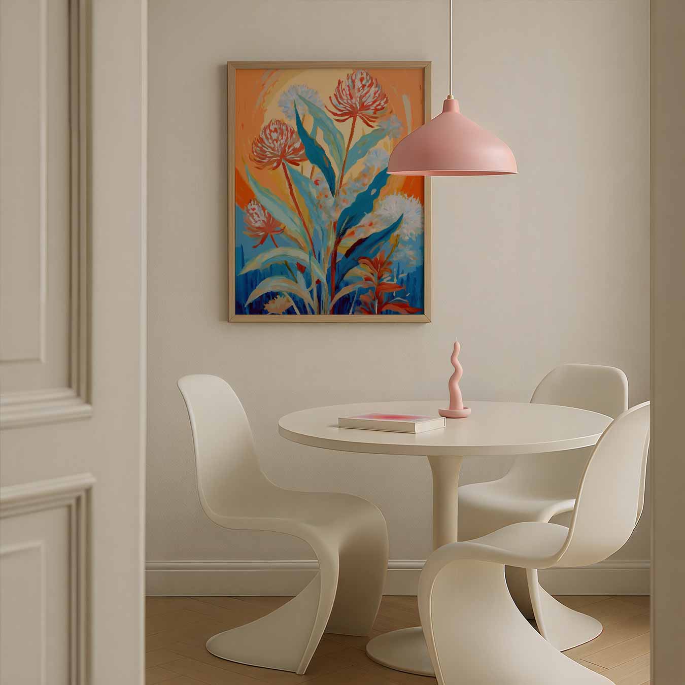 Vrolijke Bloemenpracht Poster