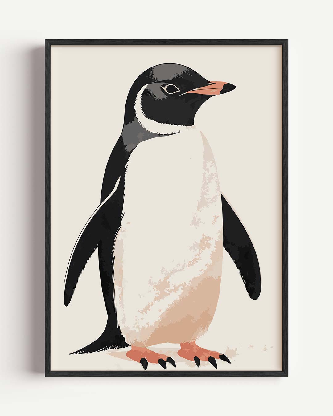 Stijlvolle Pinguïn Poster