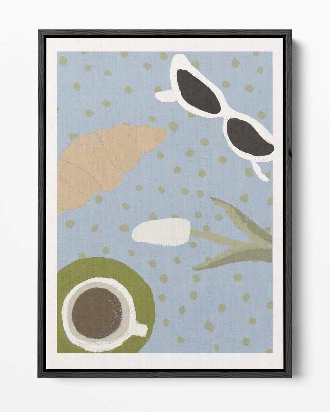 Zomerse Ontspanning Kunstwerk-canvas-dibond-plexiglas-wanddecoratie-WallArtistic
