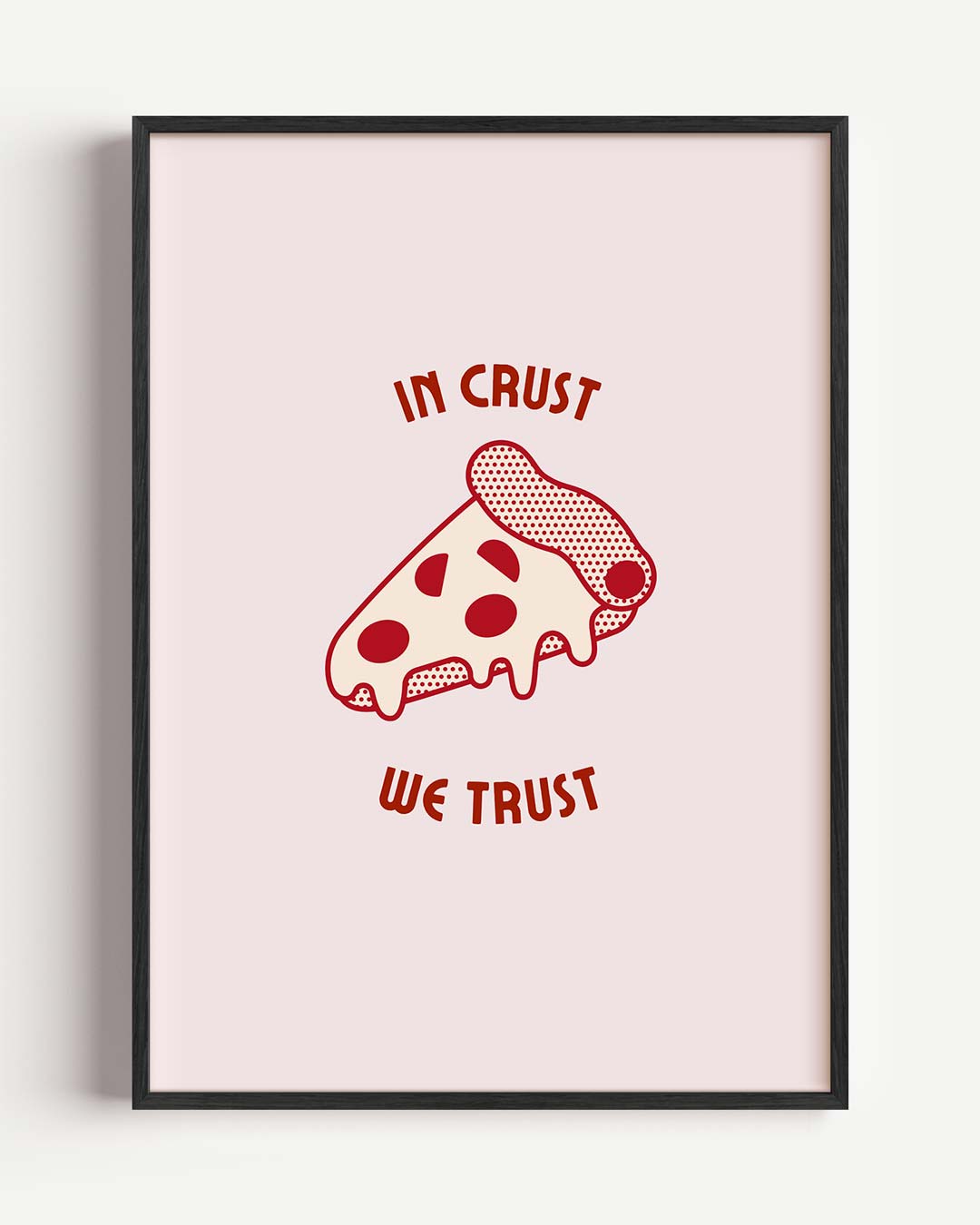 Pizza Liefde Poster