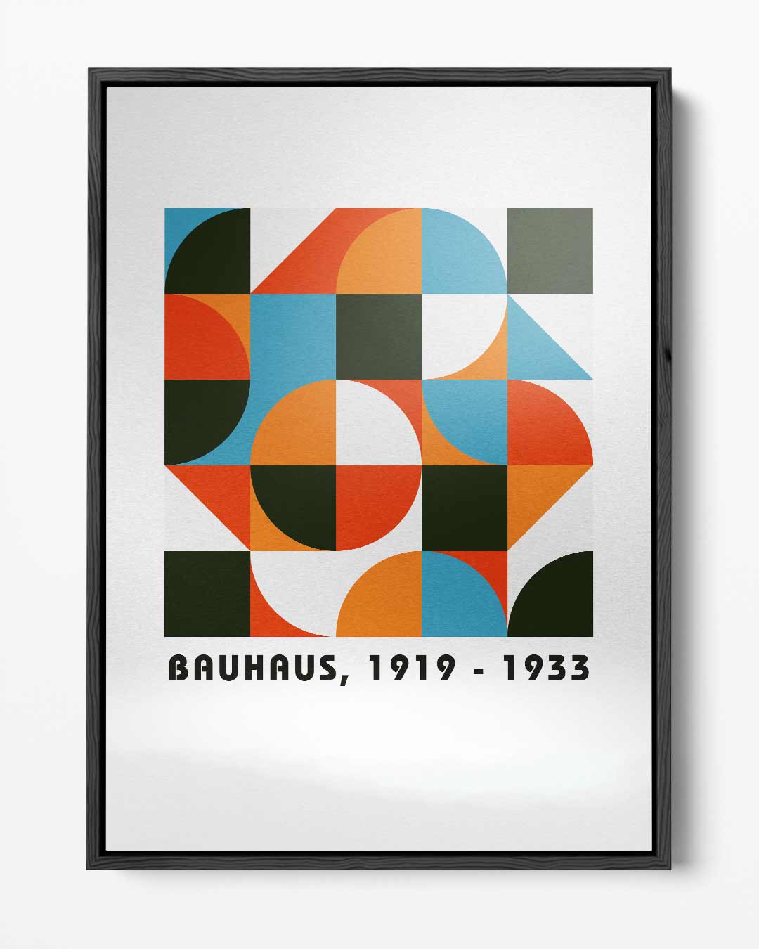 Bauhaus Geometrisch Kunstwerk Kunstwerk-canvas-dibond-plexiglas-wanddecoratie-WallArtistic