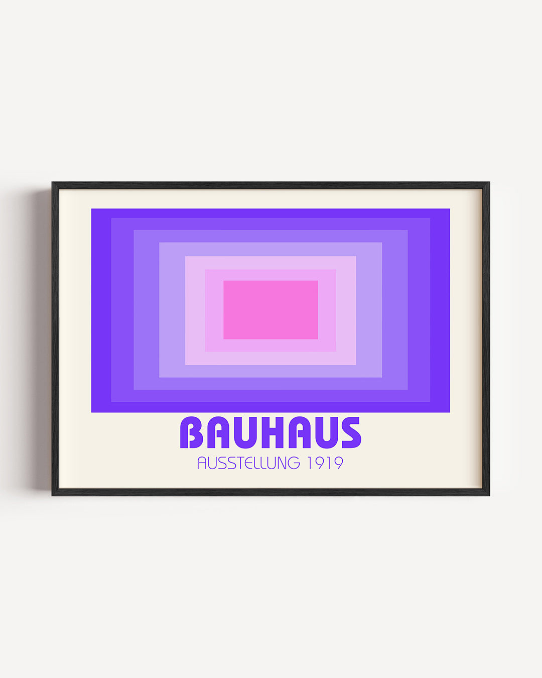 Kleurvlakken en ritme Poster