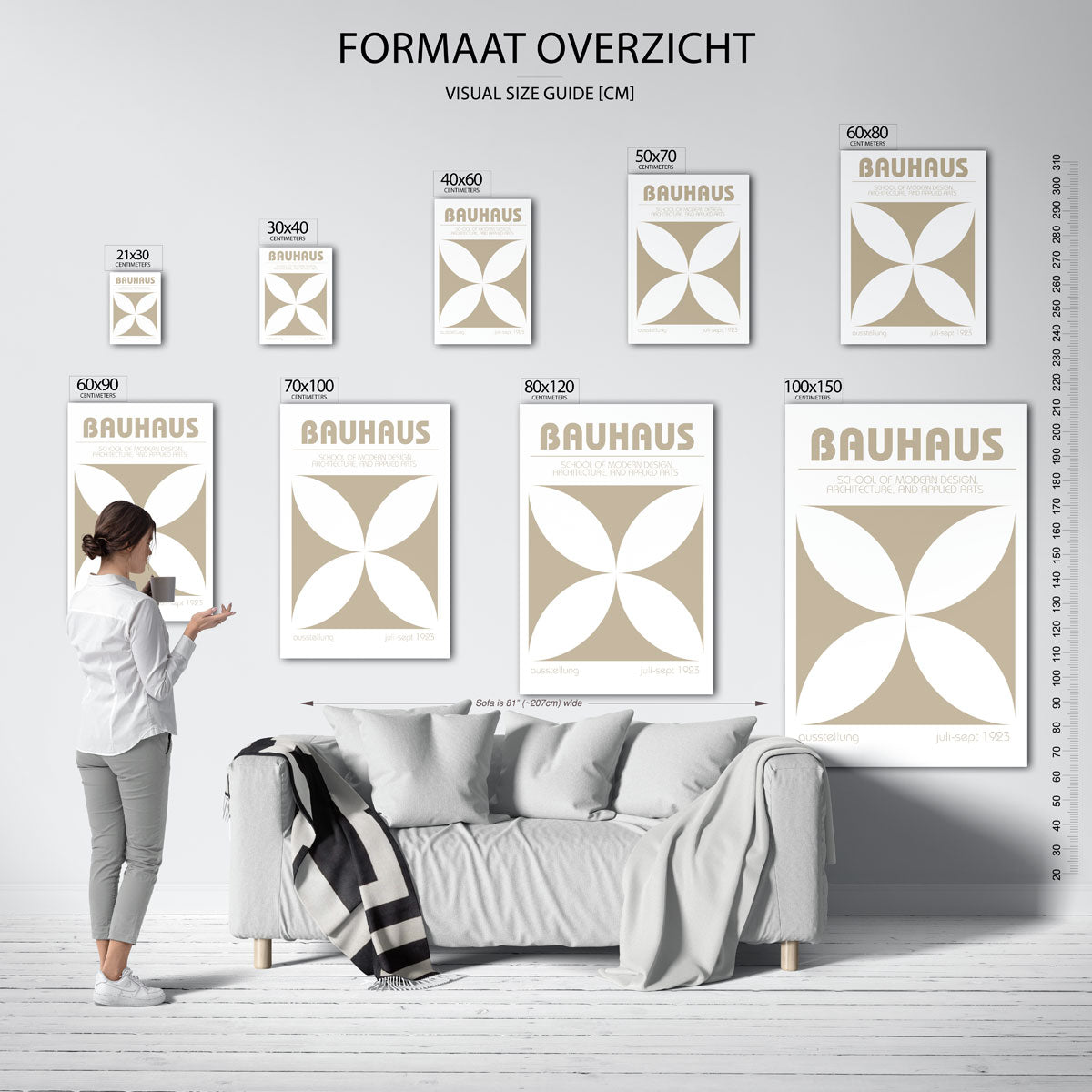 Vorm en balans Poster