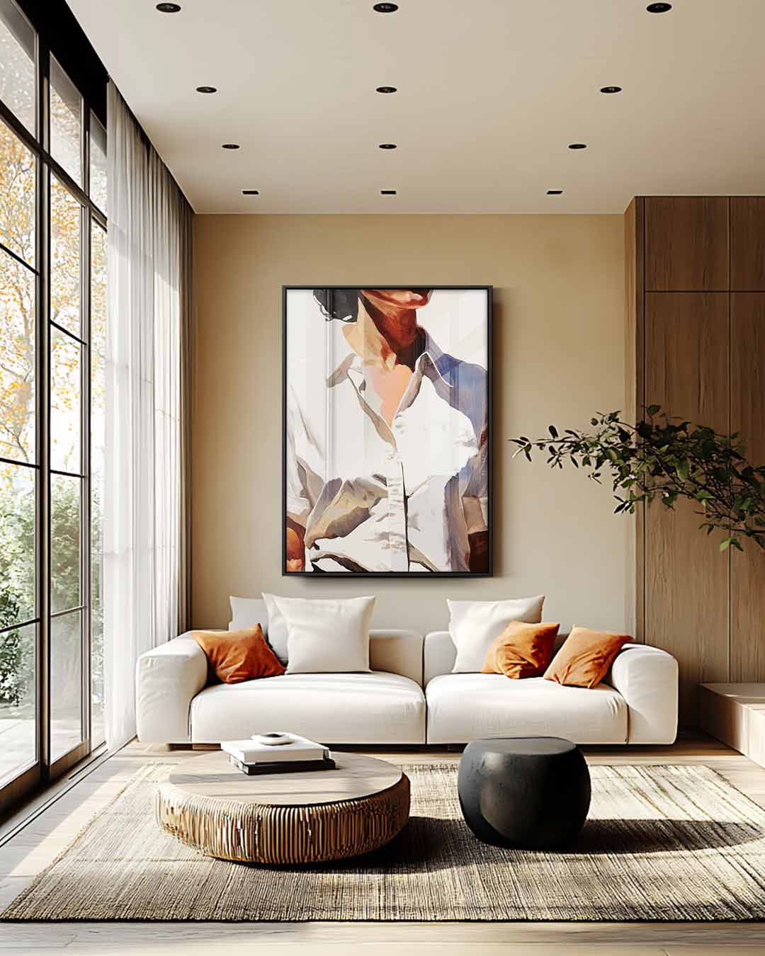 Elegante Stijl in Schilderkunst Kunstwerk-canvas-dibond-plexiglas-wanddecoratie-WallArtistic
