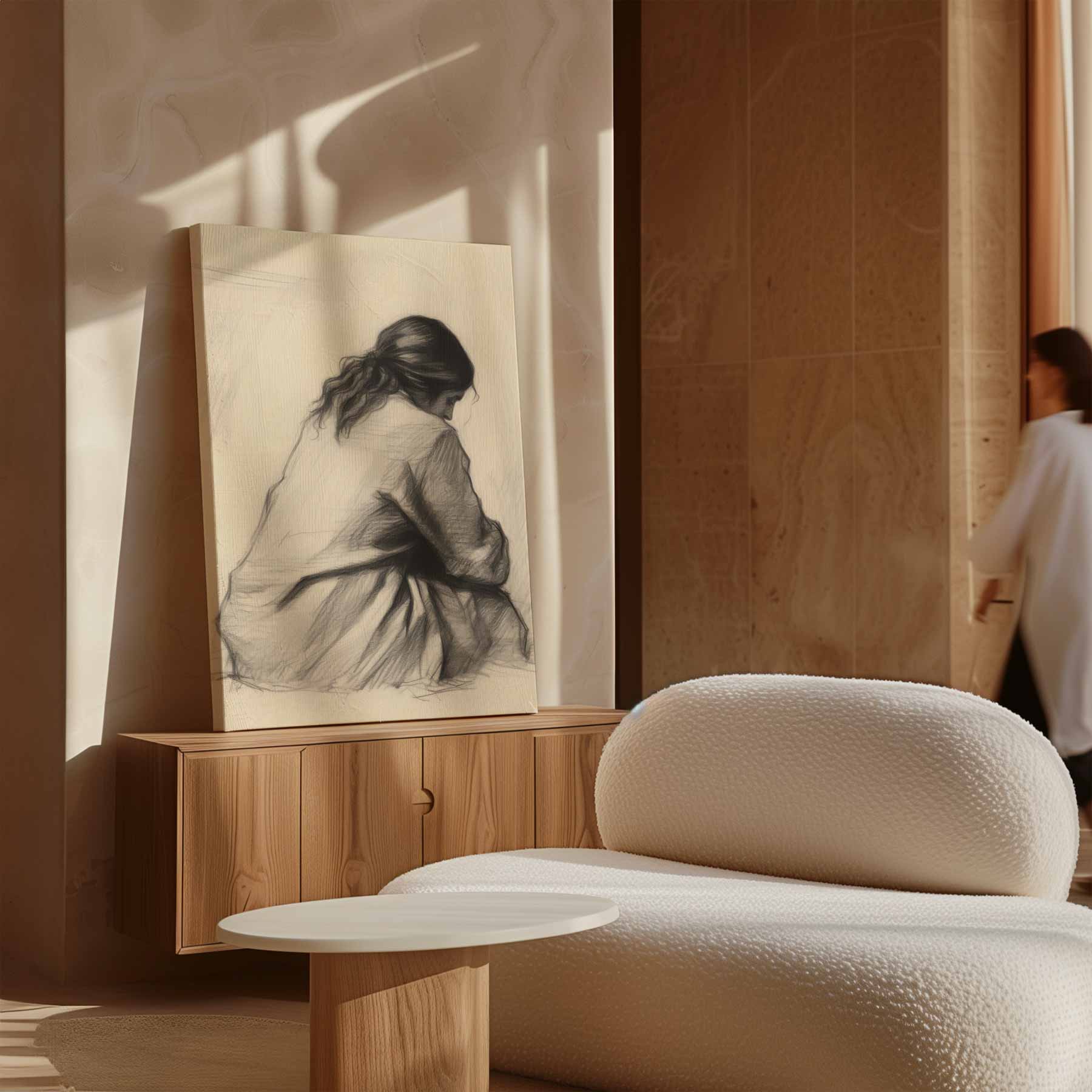 Zachte Stilte Kunstwerk-canvas-dibond-plexiglas-wanddecoratie-WallArtistic