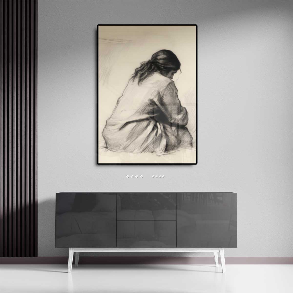 Zachte Stilte Kunstwerk-canvas-dibond-plexiglas-wanddecoratie-WallArtistic