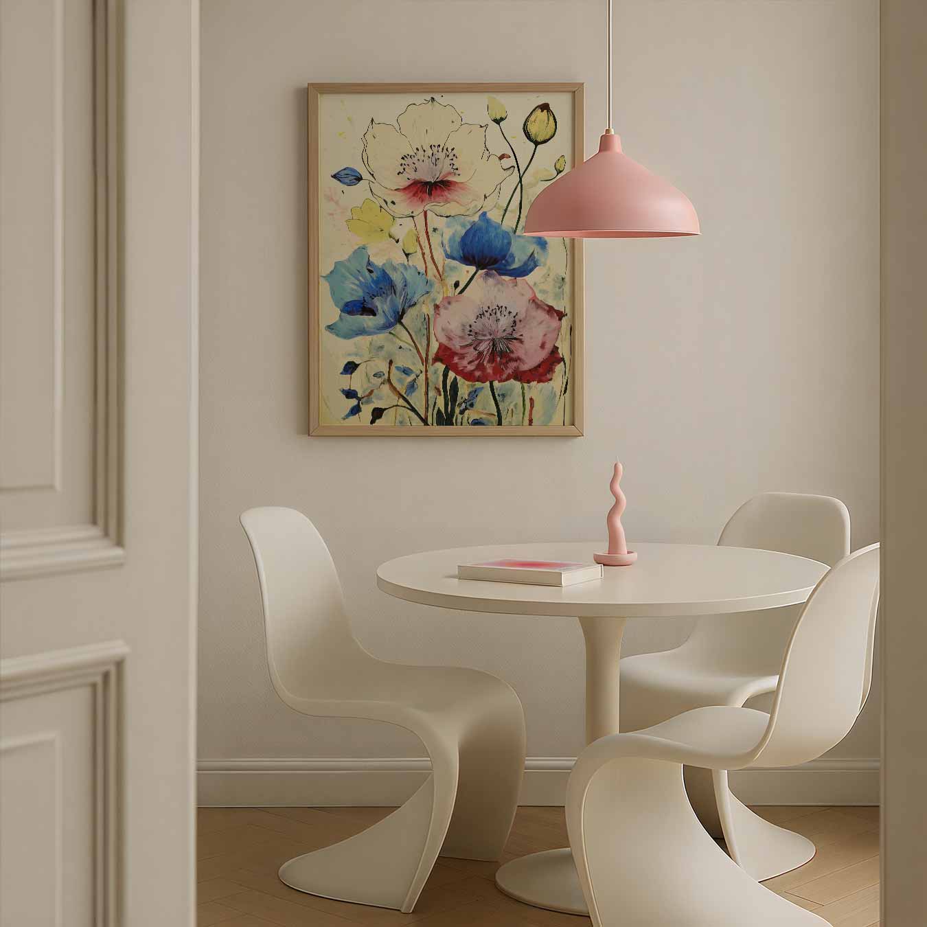 Bloemenpracht op Canvas Poster