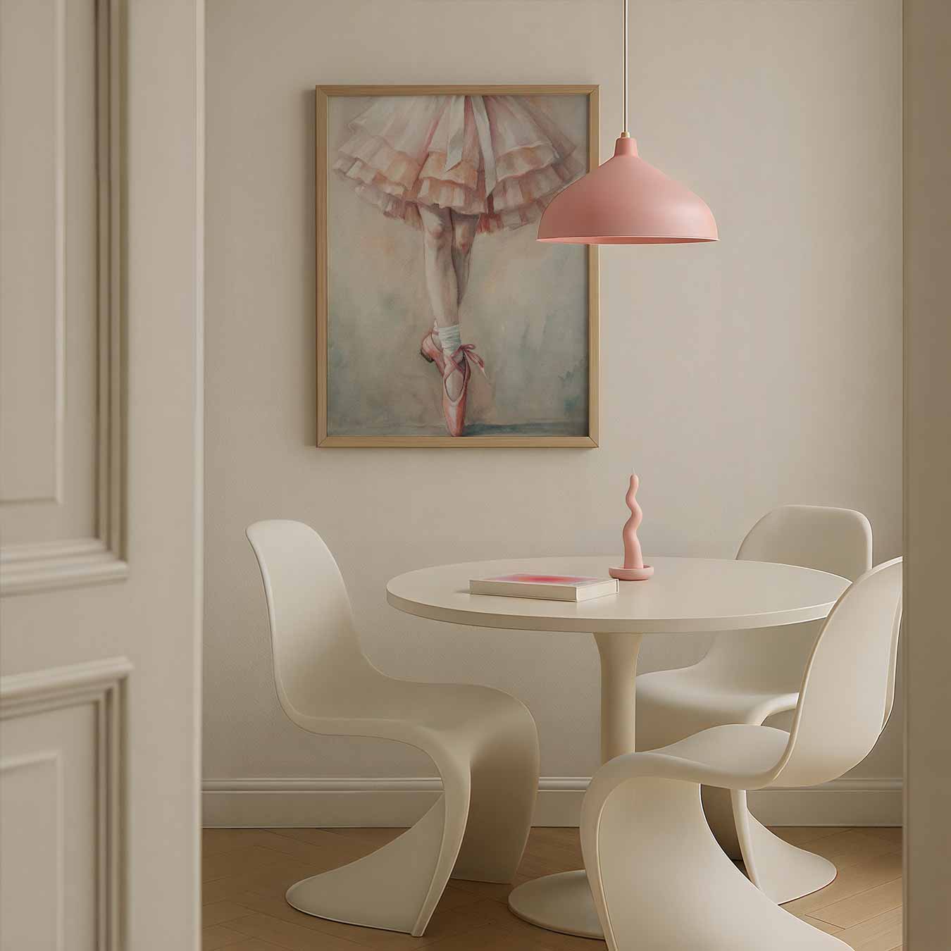 Elegante Balletschoonheid Poster