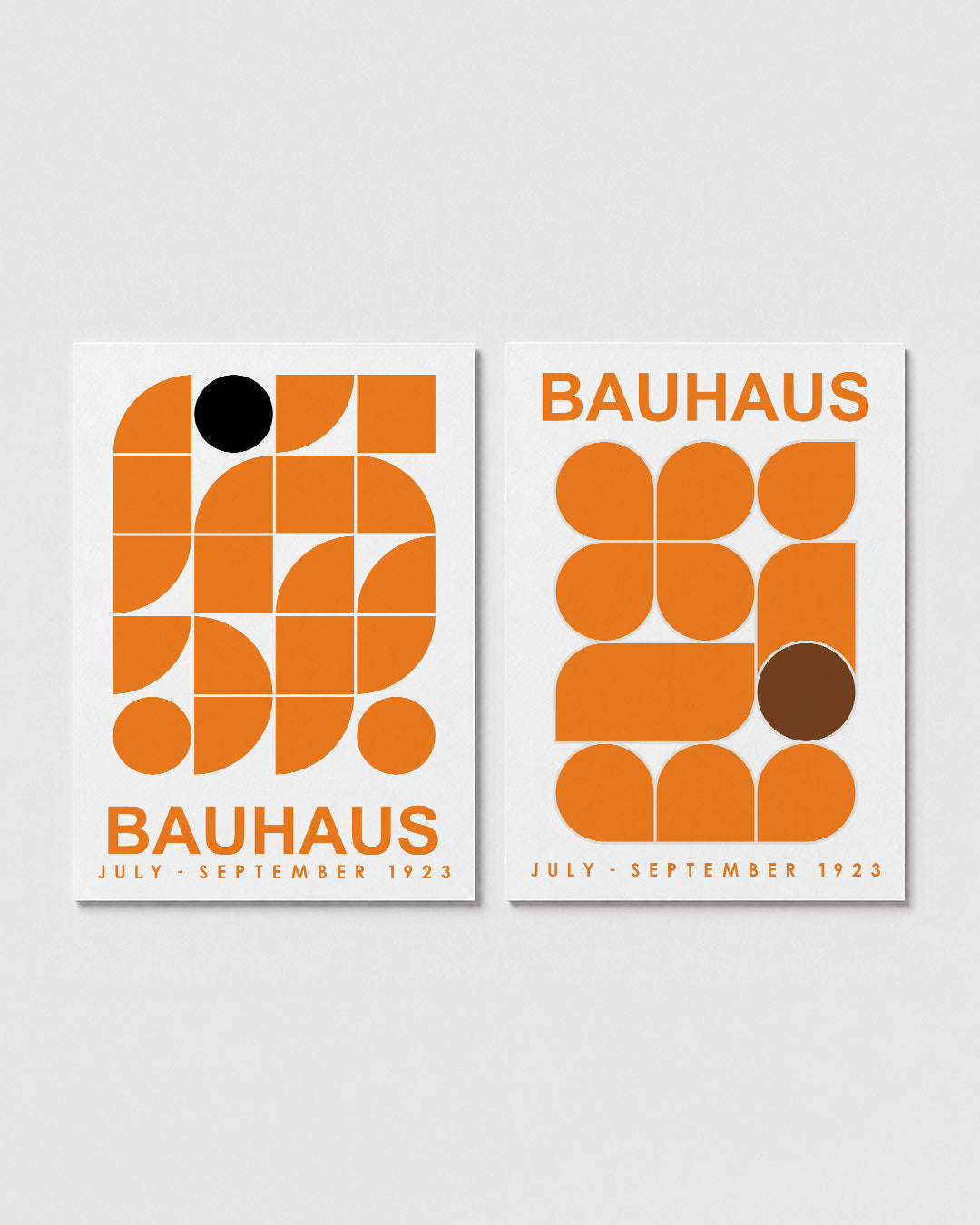 Vormen en vlakken Posterset