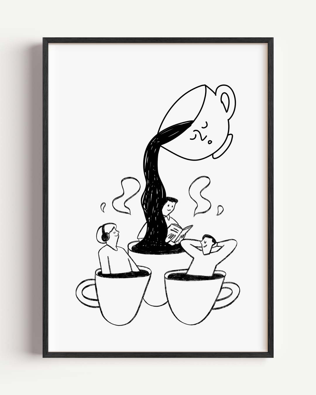Koffie Ochtend Genot Poster