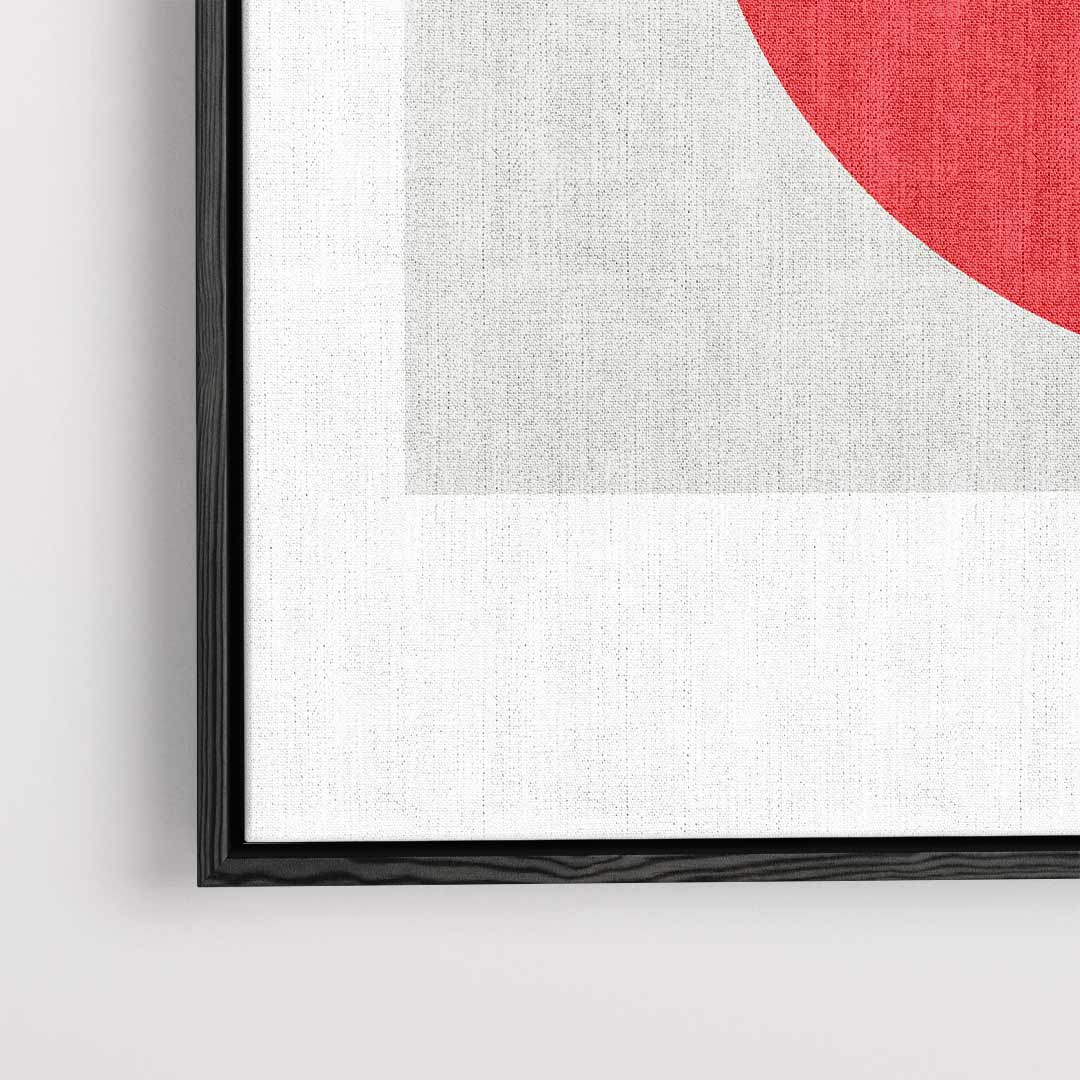 Bauhaus Cirkel Kunstwerk Kunstwerk-canvas-dibond-plexiglas-wanddecoratie-WallArtistic