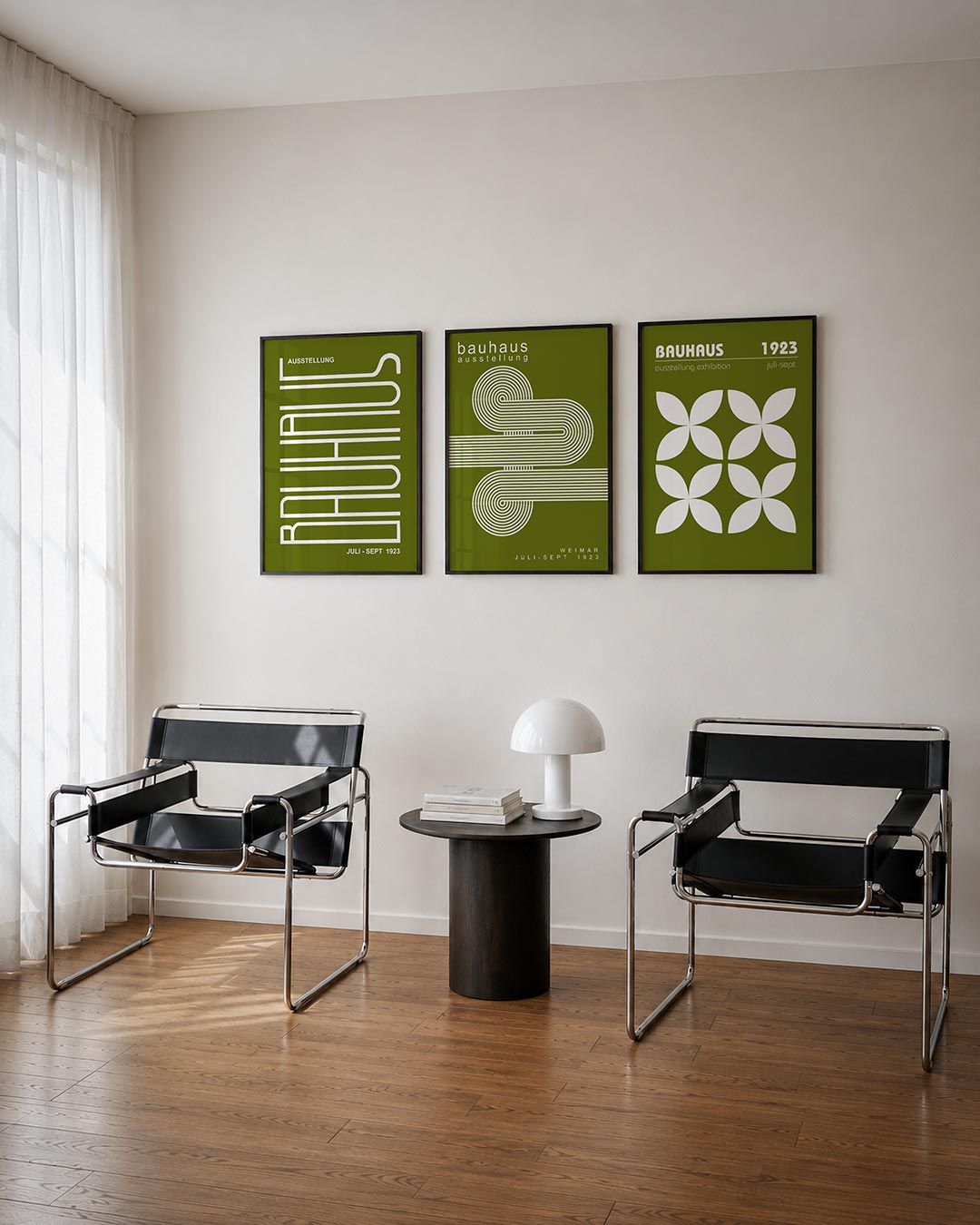 Lijnen en kleurvlakken Posterset