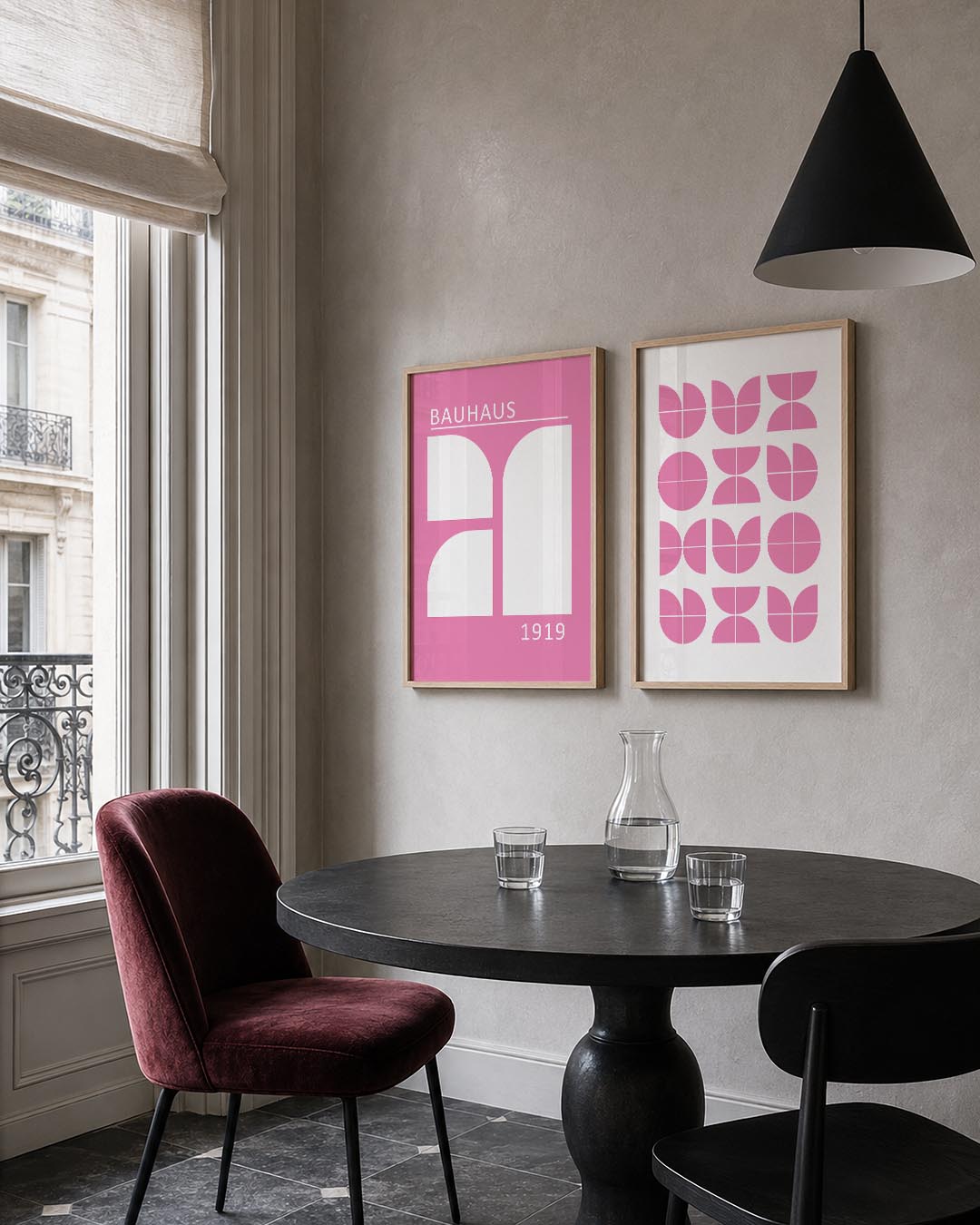 Vormen en vlakken Posterset