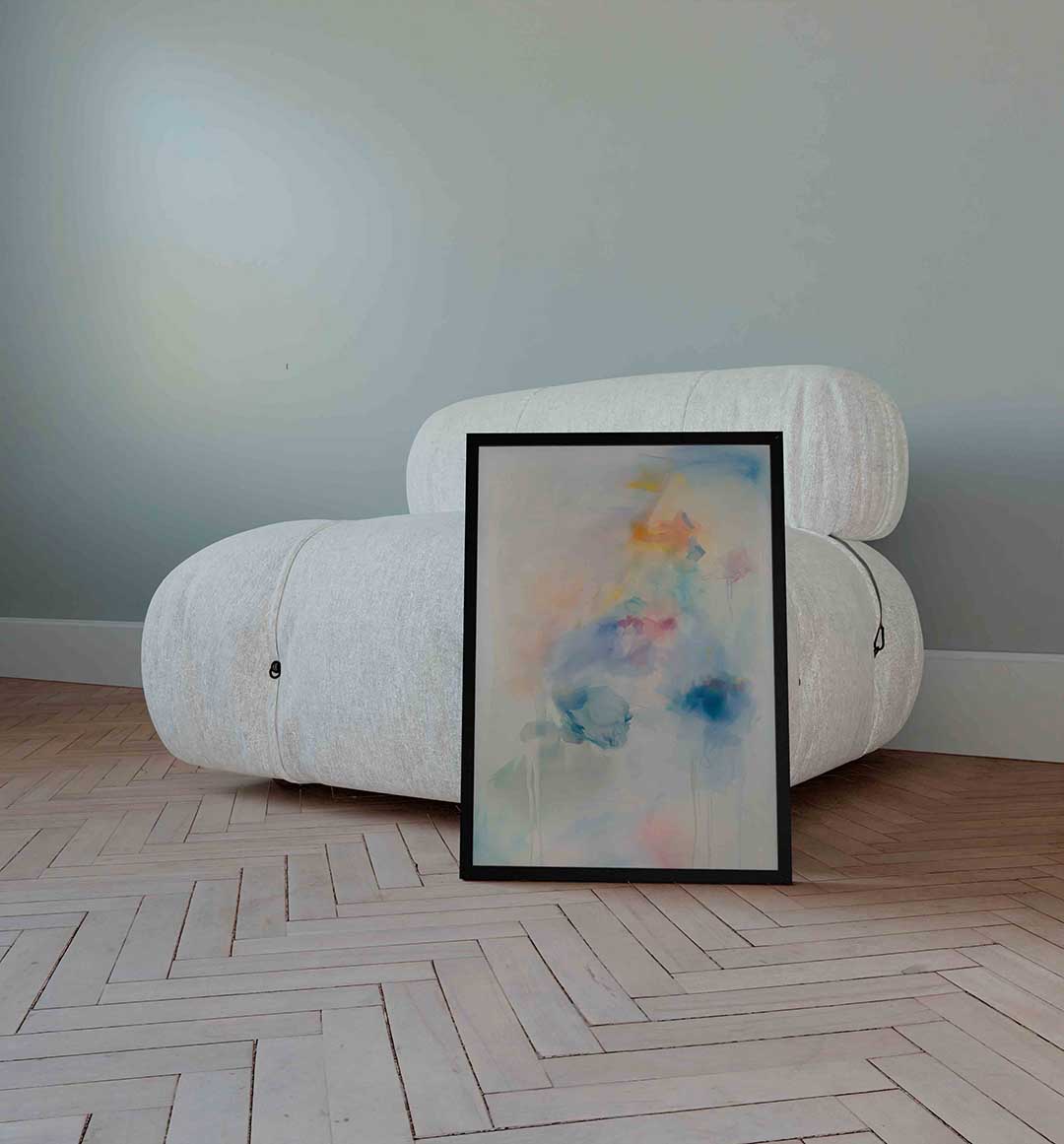 Abstracte vormen Poster