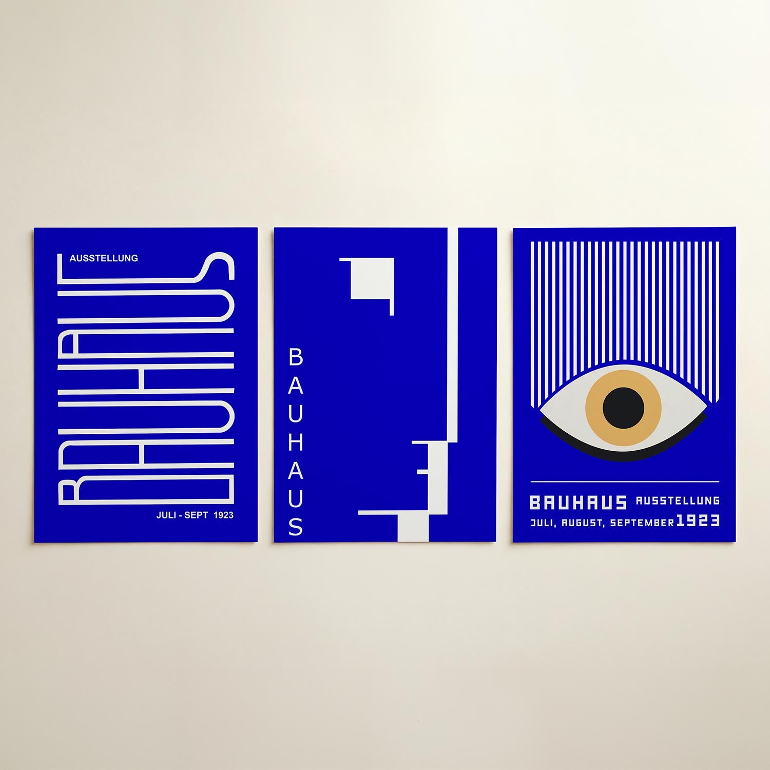 Lijnen en kleurvlakken Posterset
