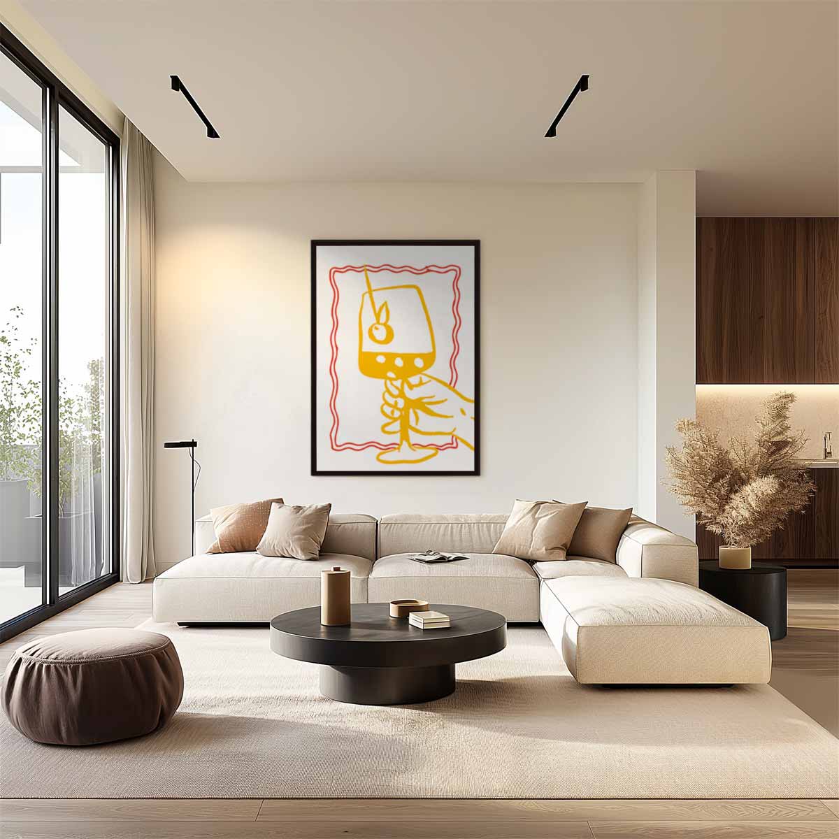 Glasfeest in Kleur Kunstwerk-canvas-dibond-plexiglas-wanddecoratie-WallArtistic
