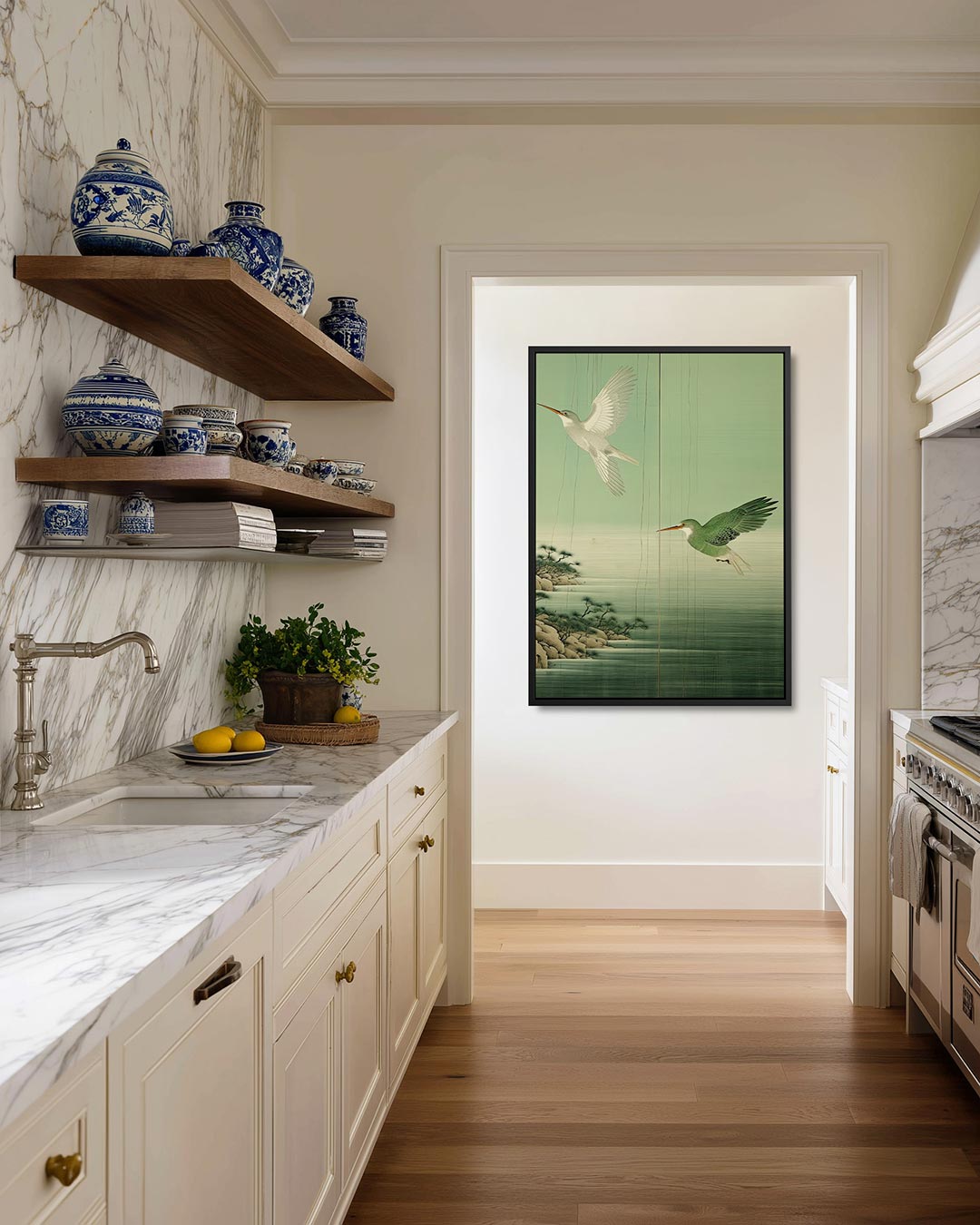 Vliegende vogels Kunstwerk