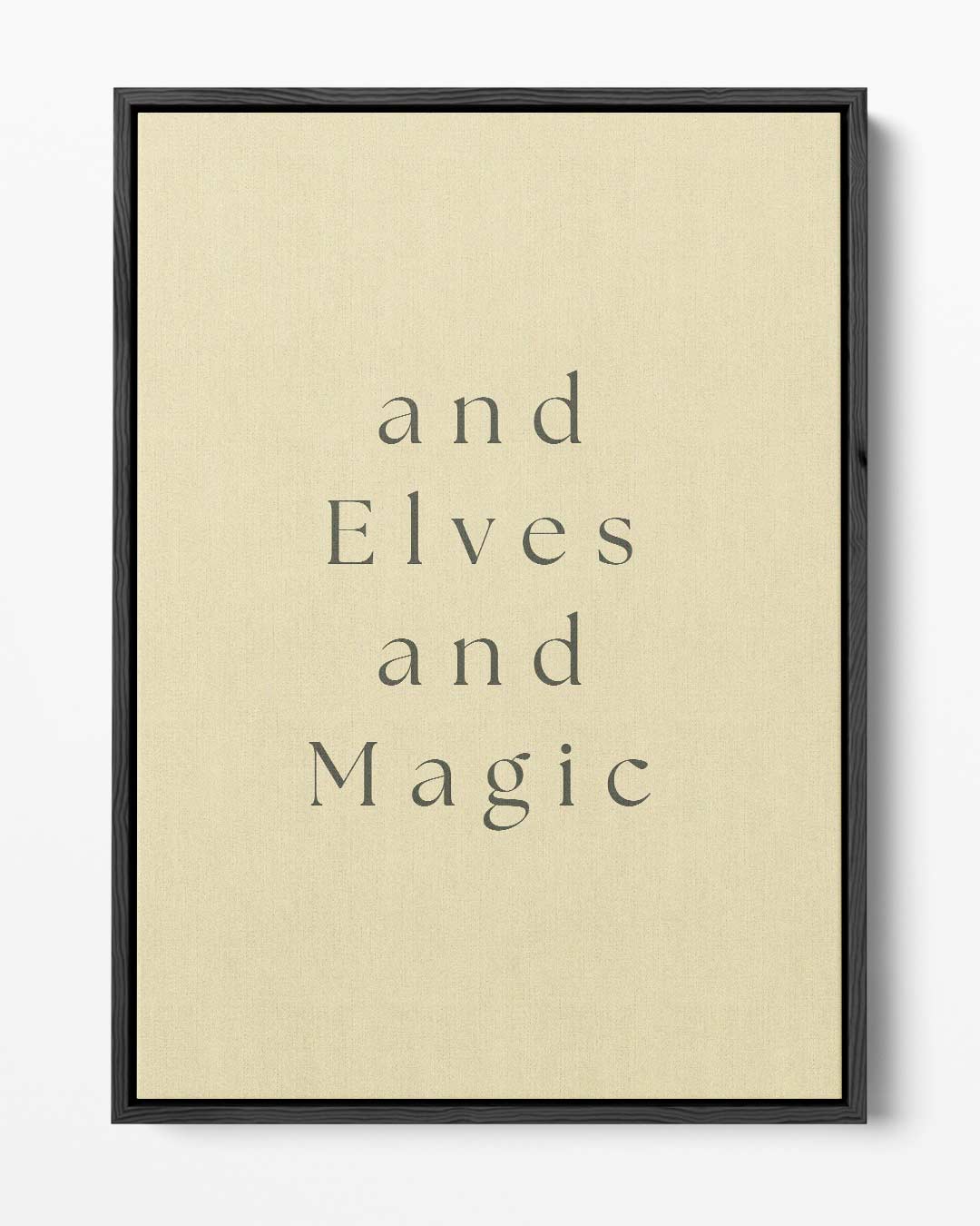 Elfen en Magie Poster