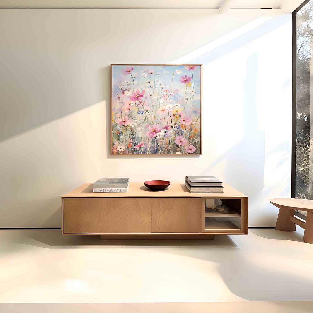 Bloemenveld Poster