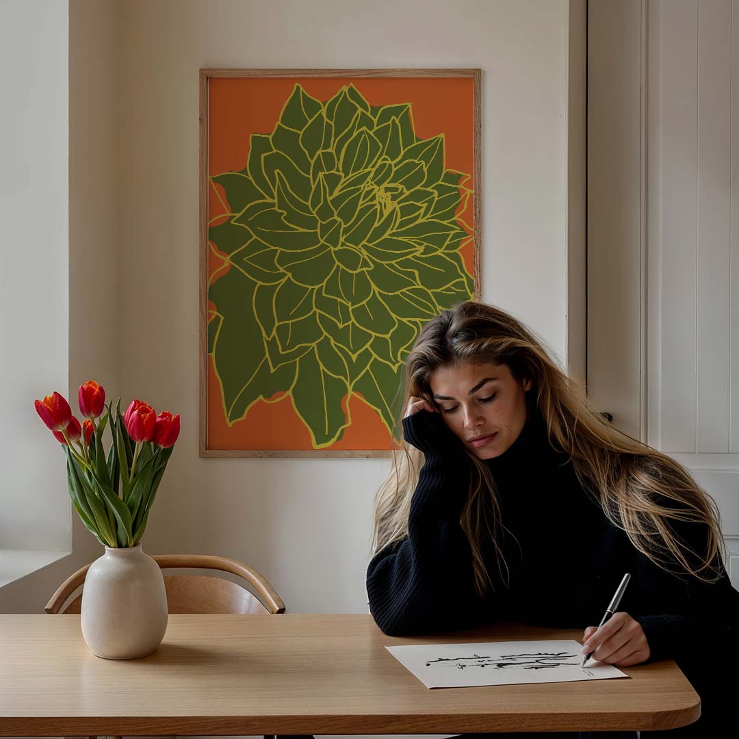 Bloemenkunst Poster-WallArtistic