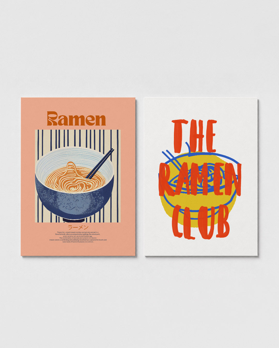 Kleurige kompositie Posterset
