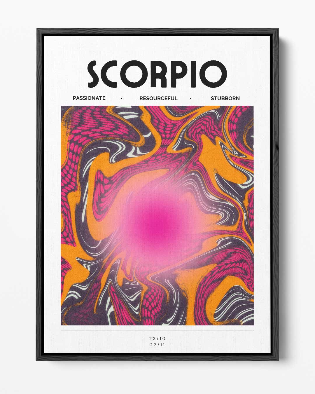 Scorpio Kunstwerk Kunstwerk-canvas-dibond-plexiglas-wanddecoratie-WallArtistic