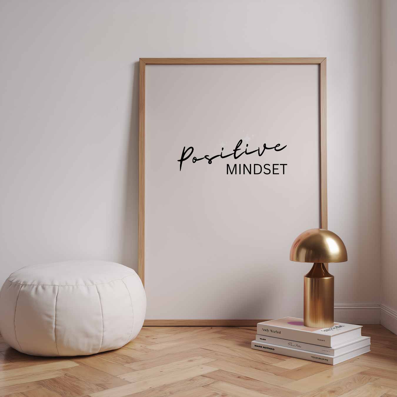 Positive Mindset Poster