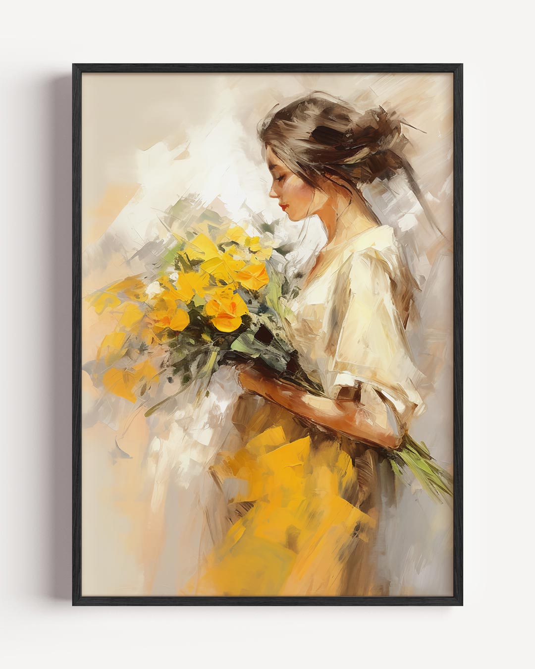 Dromerige Bloemenpracht Poster-WallArtistic