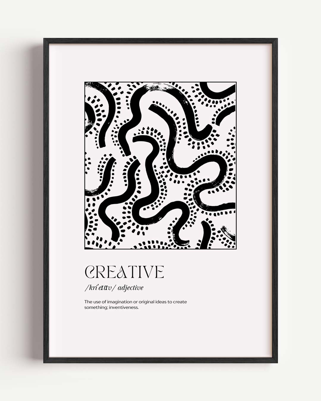 Creatieve Inspiratie Poster