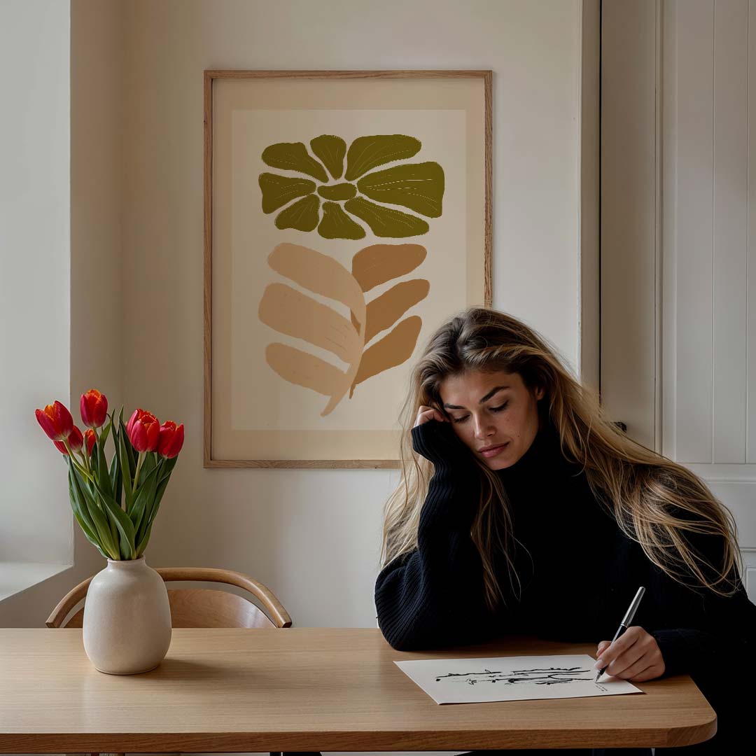 Botanische Kunst Poster-WallArtistic