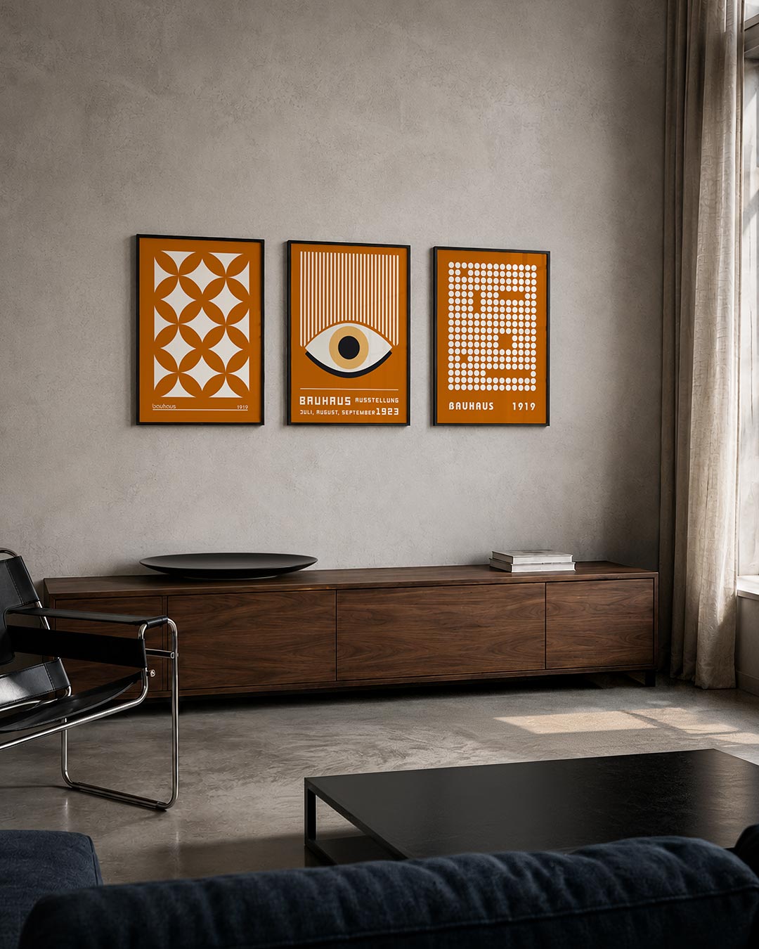 Vormritme en kleur Posterset