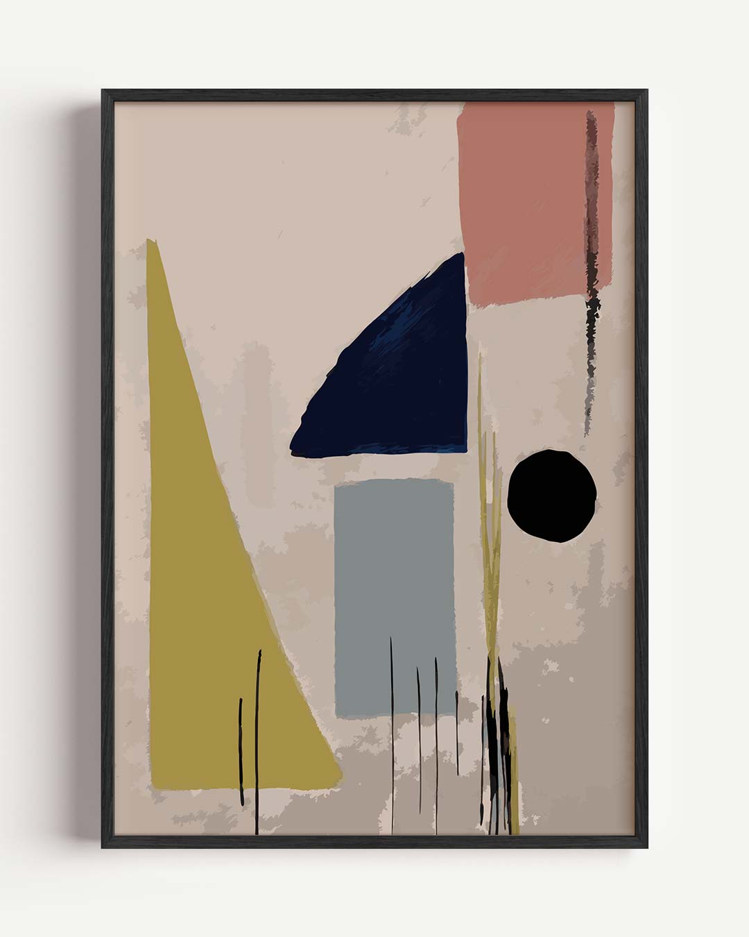 Moderne Abstracte Kunstposter