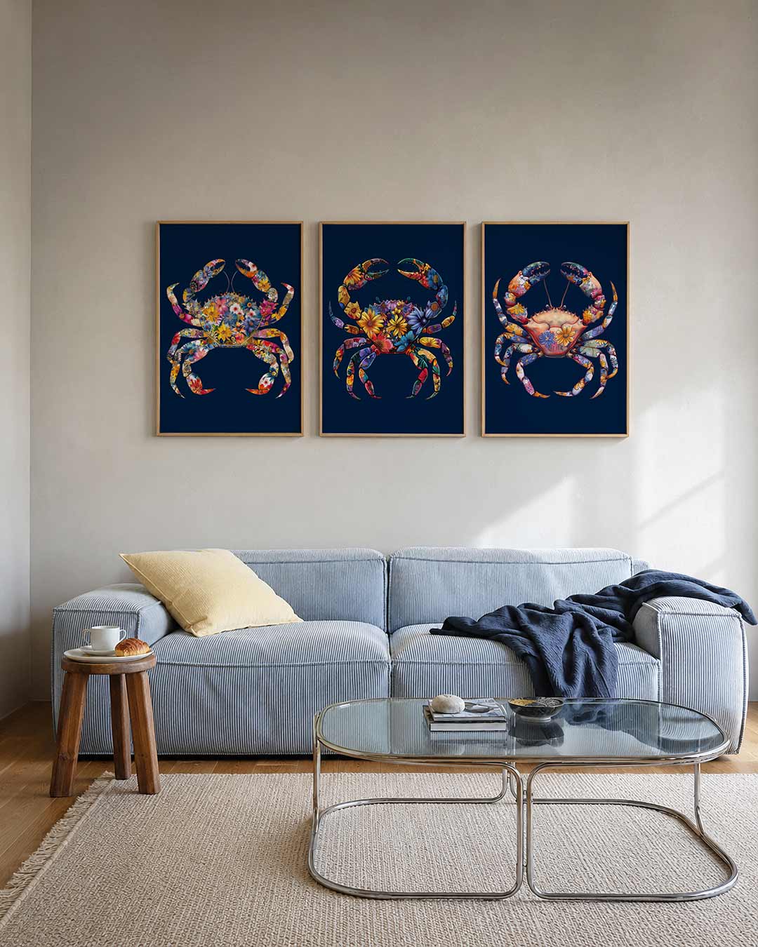 Bloemenkrab Posterset