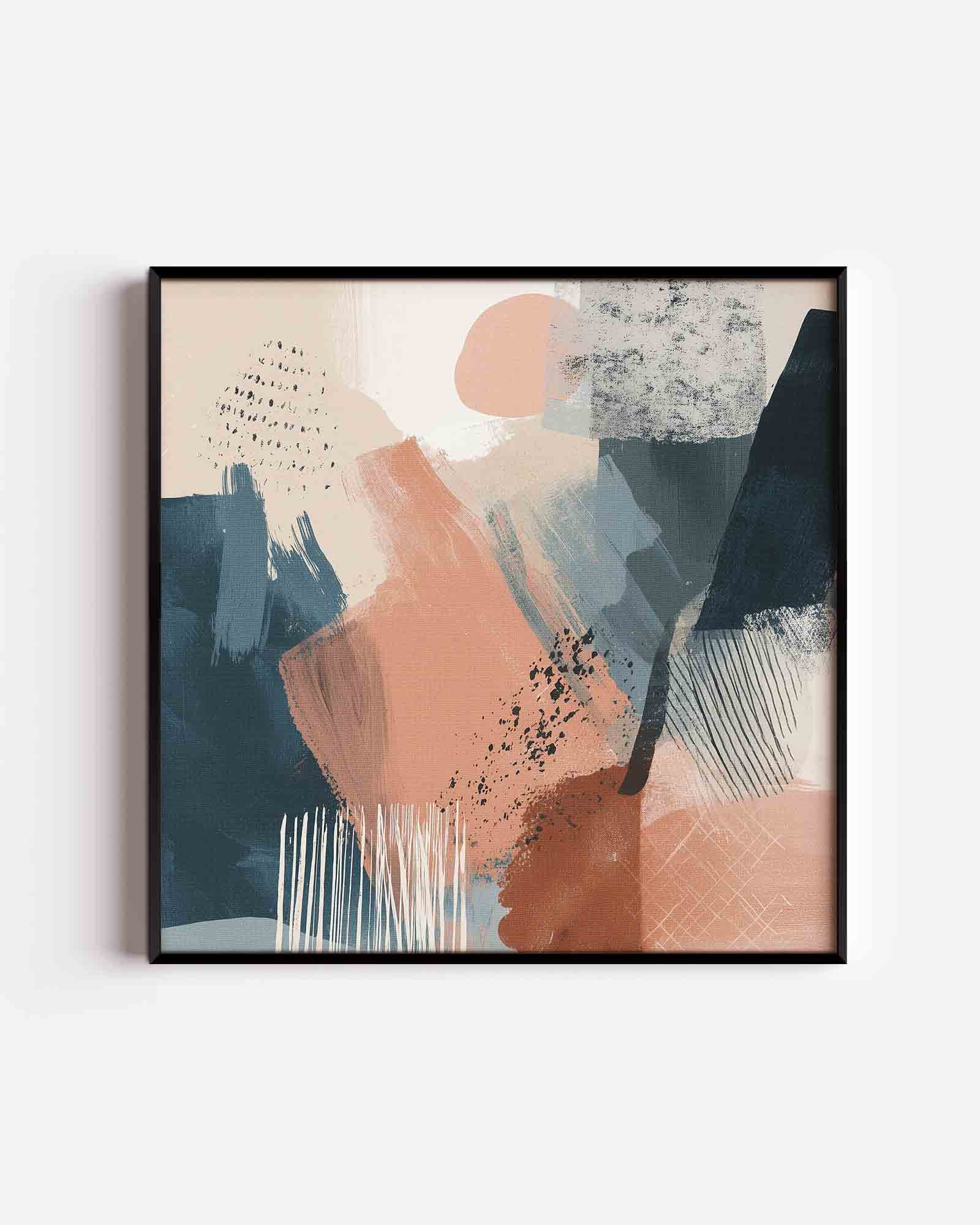 Abstracte vormen Poster
