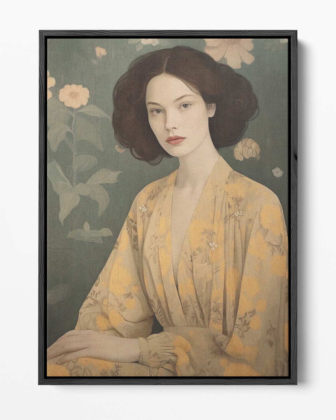Elegantie in Bloem Kunstwerk-canvas-dibond-plexiglas-wanddecoratie-WallArtistic