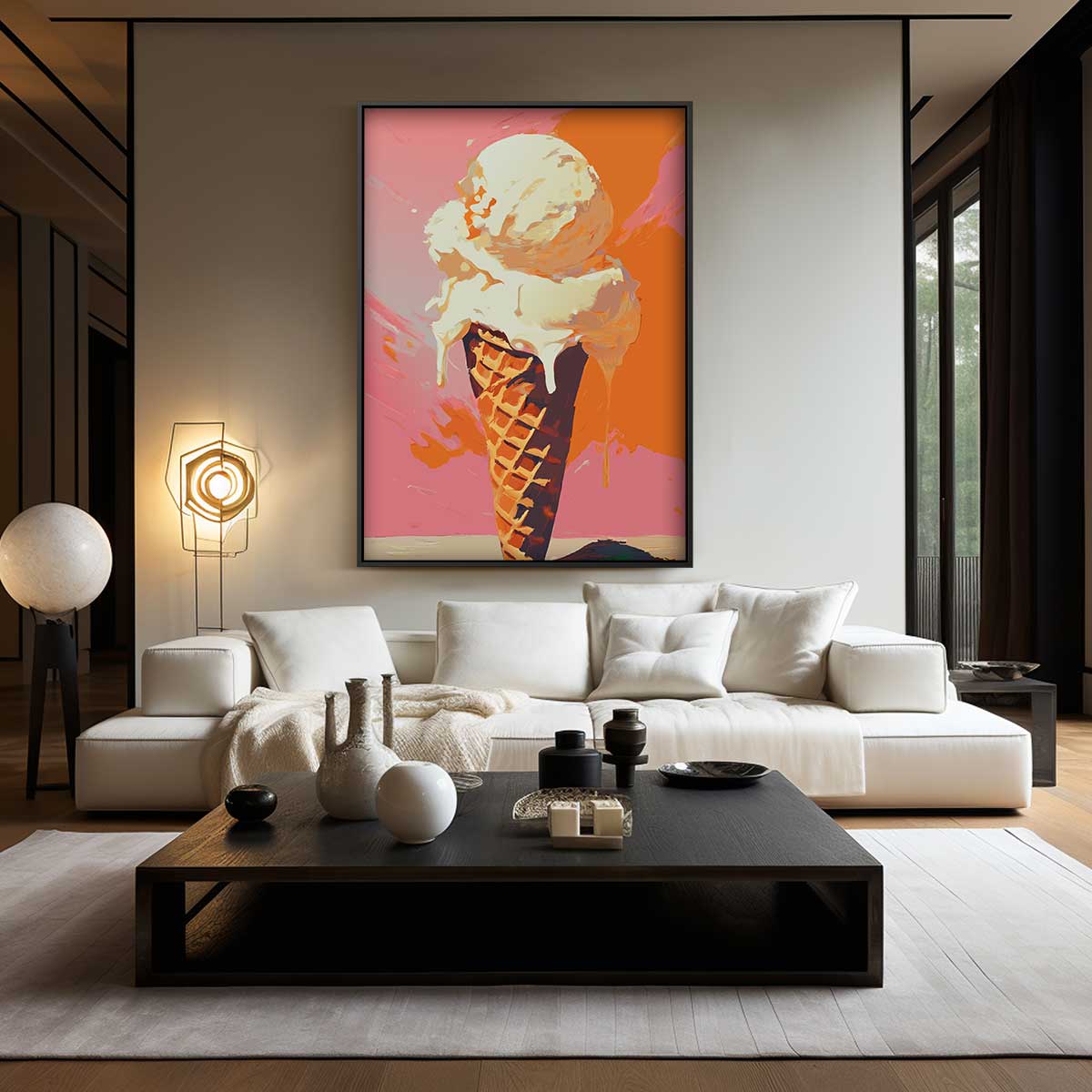 Zoet Smeltend Genot Kunstwerk-canvas-dibond-plexiglas-wanddecoratie-WallArtistic