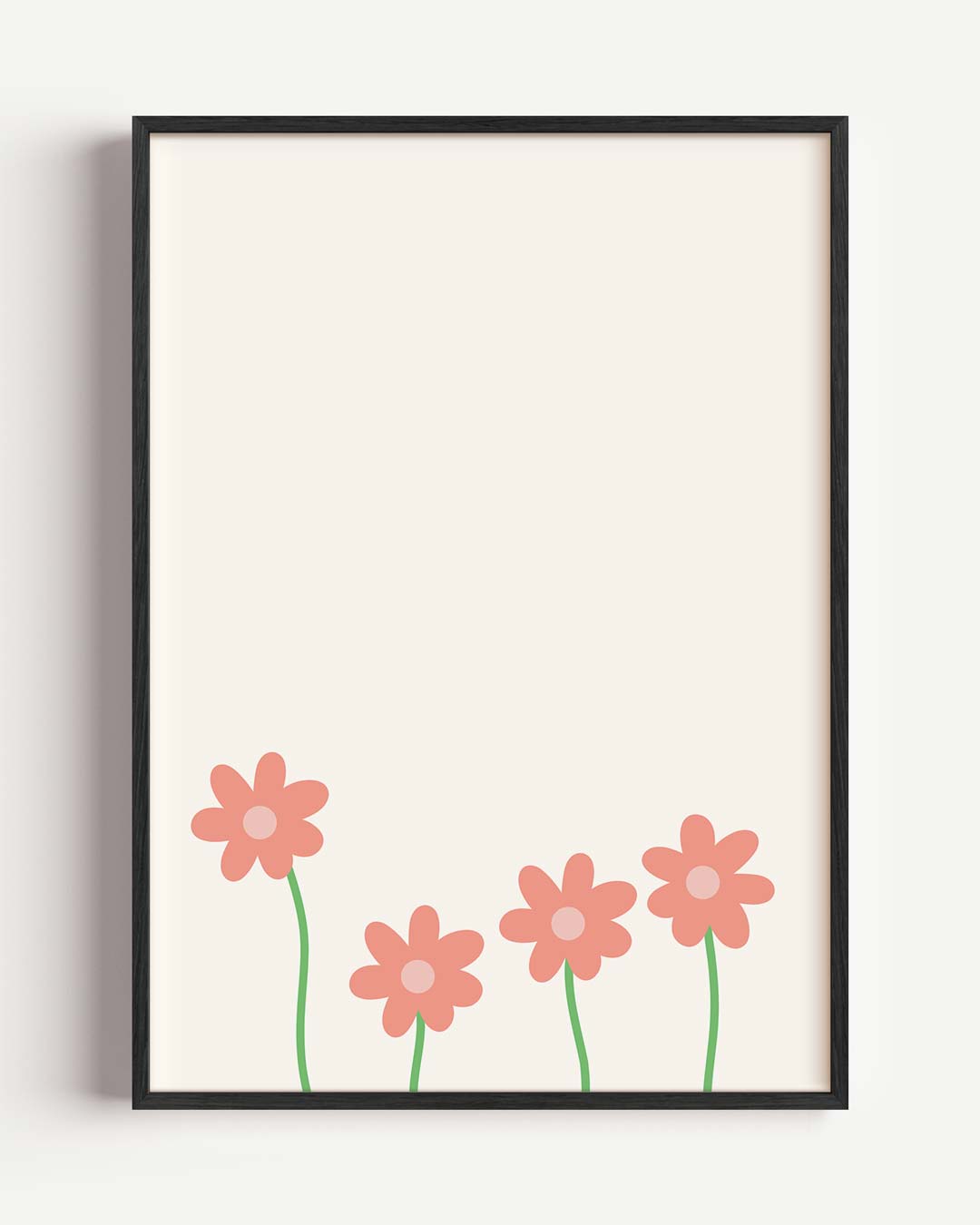 Vrolijke Bloemenpracht Poster