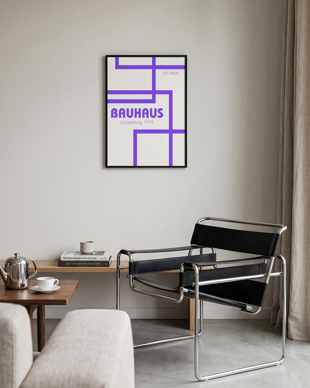 Lijnen en vlakken Poster