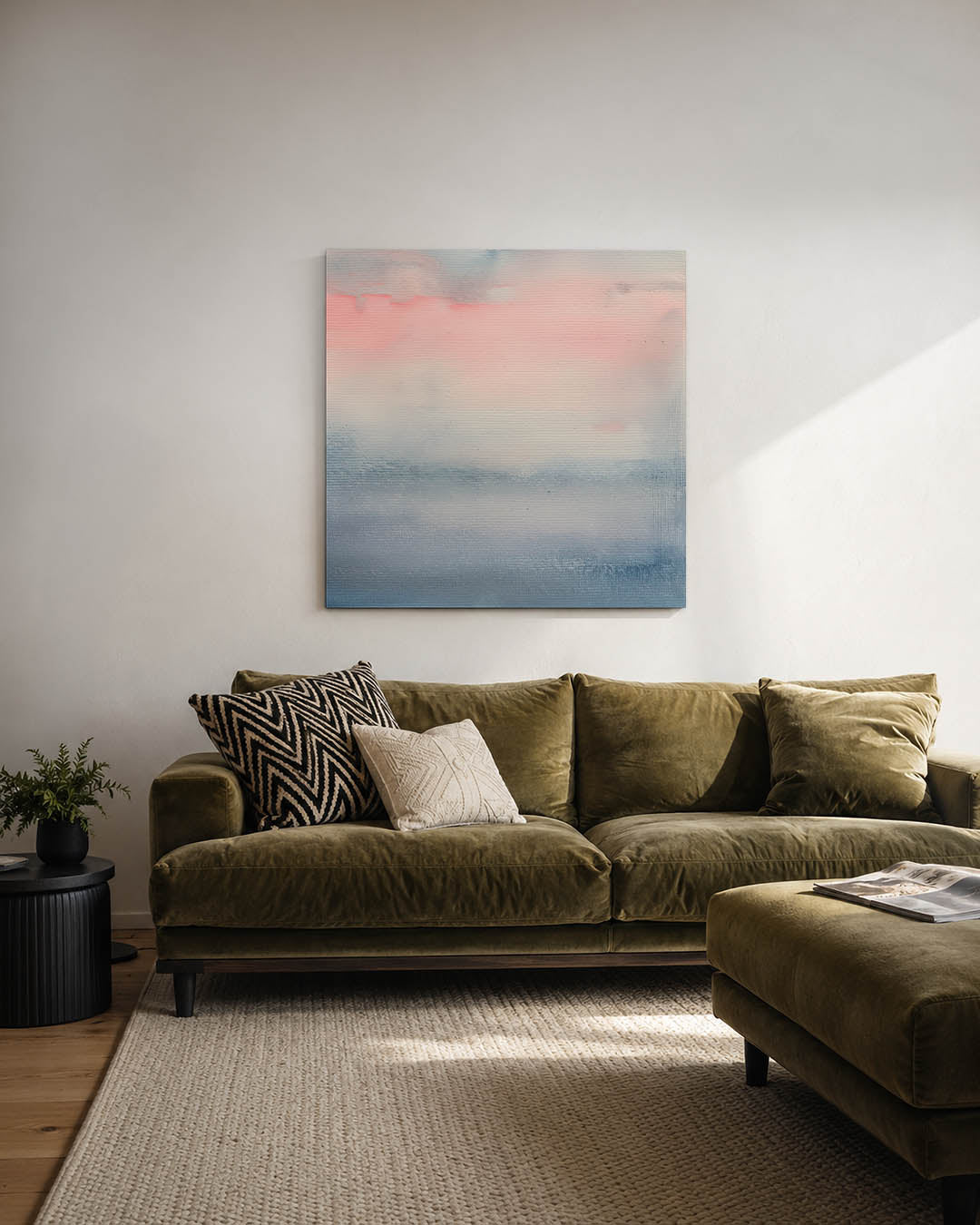 Zachte kleurovergangen Kunstwerk