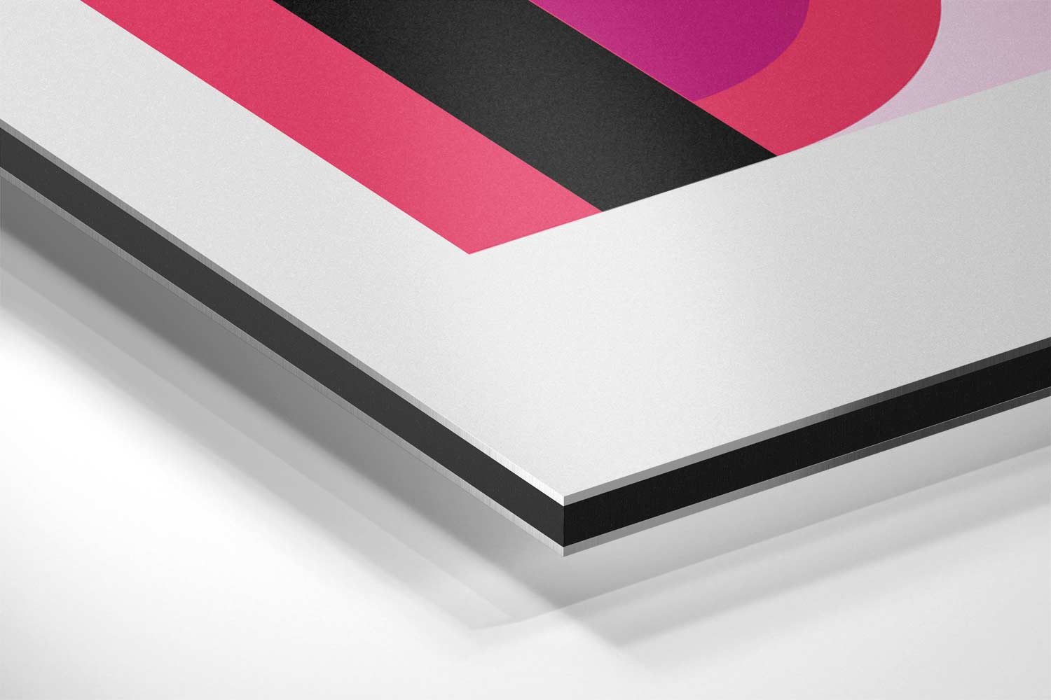 Geometrische Uitspatting Kunstwerk-canvas-dibond-plexiglas-wanddecoratie-WallArtistic
