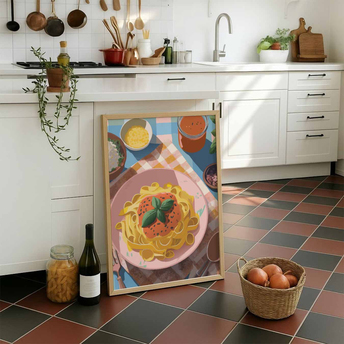 Italiaanse Pasta Poster