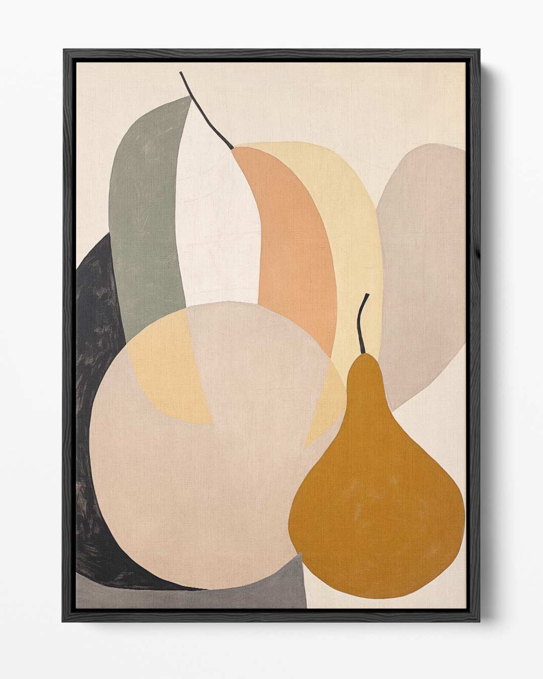 Vrolijke Fruitige Abstractie Kunstwerk-canvas-dibond-plexiglas-wanddecoratie-WallArtistic