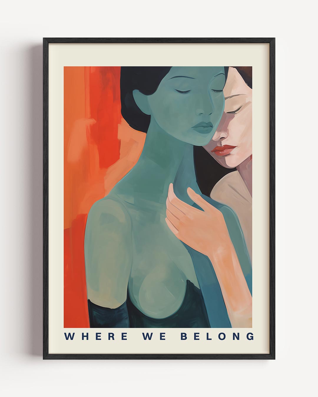 Where We Belong Poster-WallArtistic
